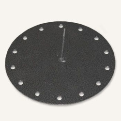 Крышка (3 шведск. ТЭНа) ЭПВН-9,45-120; ЭПО72-120 (3 мм; 14отв.)