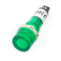 Лампа сигнальная XDN1-220В D10 зеленая