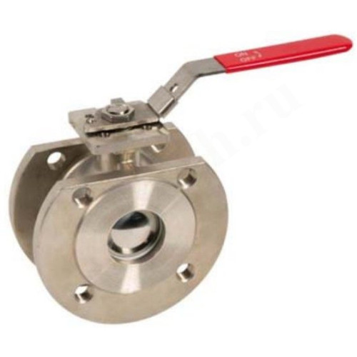 Кран шаровой фланц. DN125, PN16, Tecofi BS6440, сталь нержавеющая, с рычагом