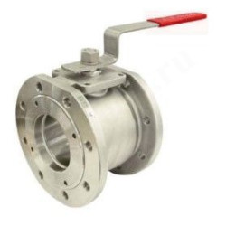 Кран шаровой фланц. DN125, PN16, Tecofi BS6245, сталь нержавеющая, с рычагом