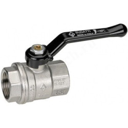 Кран шаровой резьб. 3/4", PN40, Bugatti OREGON 300, латунь, вн.р.- вн.р., с рычагом