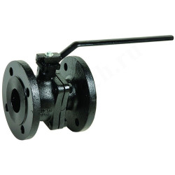 Кран шаровой фланц. DN25, PN16, Tecofi BS3242, чугун, с рычагом