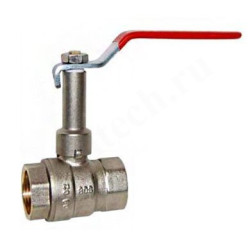 Кран шаровой резьб. 1/2", PN30, Tecofi BS1143 R, латунь, вн.р.- вн.р., с рычагом, удлин.шток