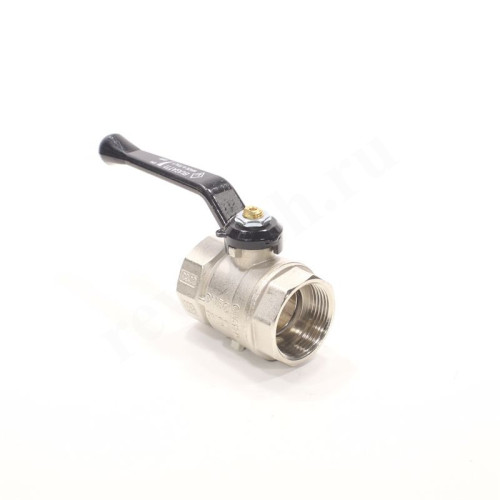 Кран шаровой резьб. 1 1/4", PN20, Bugatti ARIZONA 600, латунь, вн.р.- вн.р., с рычагом