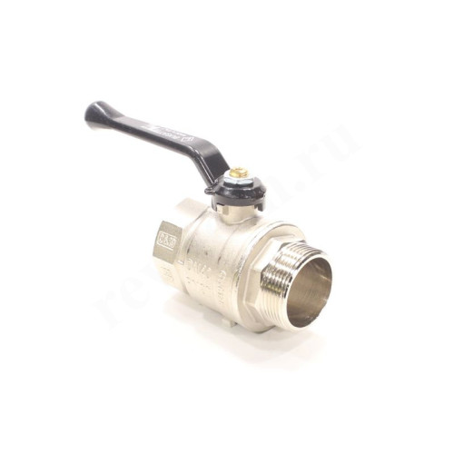 Кран шаровой резьб. 1 1/2", PN20, Bugatti NEW JERSEY 915, латунь, вн.р.- нар.р., с рычагом