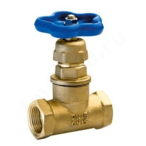 Вентиль резьб. 1 1/2", PN25, БАЗ 15Б3р А50, латунь, барашек