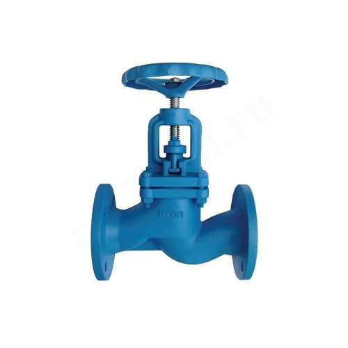 Вентиль фланц. DN100, PN16, Tecofi R3240, чугун, штурвал