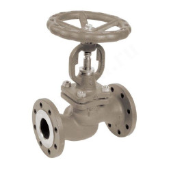 Вентиль фланц. DN32, PN16, Tecofi R3243, чугун, штурвал