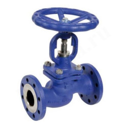 Вентиль фланц. DN40, PN40, Tecofi R5260, сталь, штурвал