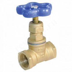 Вентиль резьб. 2", PN16, БАЗ 15Б3р А50, латунь, барашек