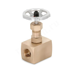 Вентиль резьб. DN15, PN20, ADL VYC 147 01, латунь, штурвал