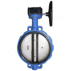 Затвор дисковый межфланц. DN300, PN16, Tecofi VP5445S 08, сталь, с рычагом
