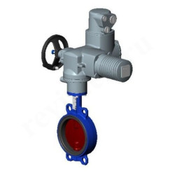 Затвор дисковый межфланц. DN65, PN16, Tecofi VPI4449 U24, чугун, электропривод 230В