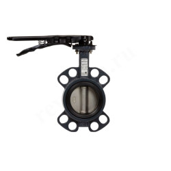 Затвор дисковый межфланц. DN50, PN16, Ридан ЗДМ, чугун, с рычагом