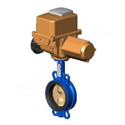 Затвор дисковый межфланц. DN40, PN16, Tecofi VPI4449 B04, чугун, электропривод 400В