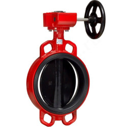 Затвор дисковый межфланц. DN300, PN16, ADL ГРАНВЭЛ ЗПНС, чугун, редуктор со штурвалом