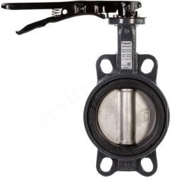 Затвор дисковый межфланц. DN250, PN16, Ридан ЗДМ, чугун, с рычагом