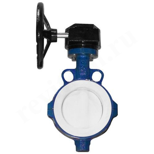 Затвор дисковый межфланц. DN200, PN16, Tecofi VP4449R 08, чугун, редуктор со штурвалом