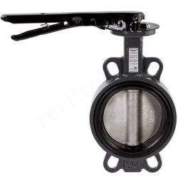 Затвор дисковый межфланц. DN65, PN16, Ридан ЗДМ, чугун, с рычагом