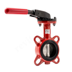 Затвор дисковый межфланц. DN80, PN16, ADL ГРАНВЭЛ ЗПВЛ, чугун, с рычагом