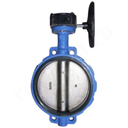 Затвор дисковый межфланц. DN200, PN16, Tecofi VP5445S 08, сталь, с редуктором