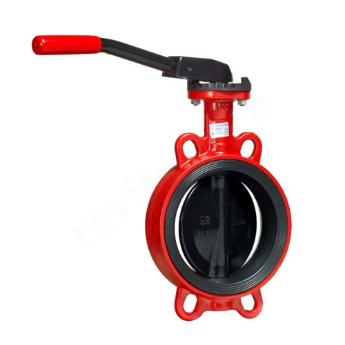 Затвор дисковый межфланц. DN200, PN16, ADL ГРАНВЭЛ ЗПТС, чугун, с рычагом