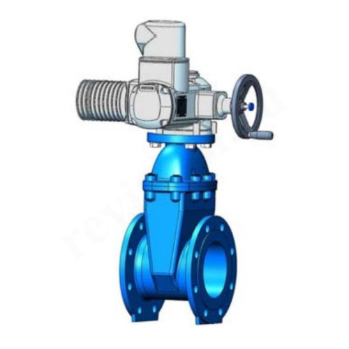 Задвижка клиновая фланц. DN125, PN16, Tecofi VOC4241AM U04, чугун, электропривод 400В