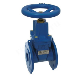 Задвижка клиновая фланц. DN100, PN16, Tecofi VOC4241C 00, чугун, штурвал