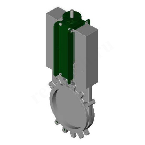 Задвижка шиберная межфланц. DN1000, PN1, Tecofi VG6400 004, сталь нержавеющая, без привода