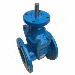 Задвижка клиновая фланц. DN150, PN16, Tecofi VOC4241CM 00, чугун, без привода