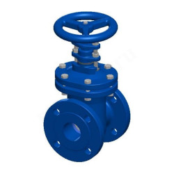 Задвижка клиновая фланц. DN40, PN10, Tecofi V3200, чугун, штурвал