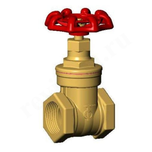 Задвижка клиновая резьб. 1/2", PN16, Tecofi V2143, бронза, барашек