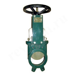 Задвижка шиберная межфланц. DN150, PN10, Tecofi VG3400 001, чугун, штурвал