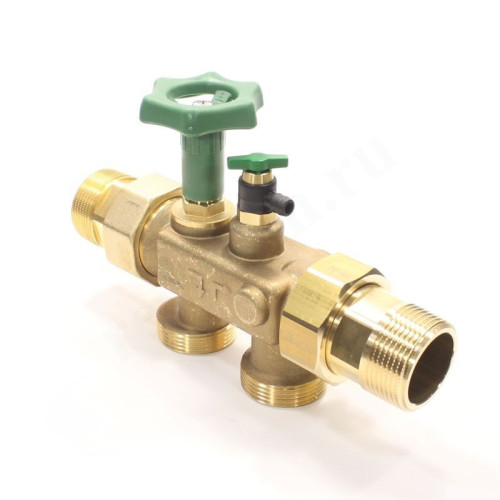 Соединительное устройство резьб. 1 1/4", PN10, BWT Multiblock X, латунь