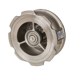 Клапан обратный осевой межфланц. DN25, PN40, Ридан NVD 812R, сталь, затвор-сталь коррозионно-стойкая