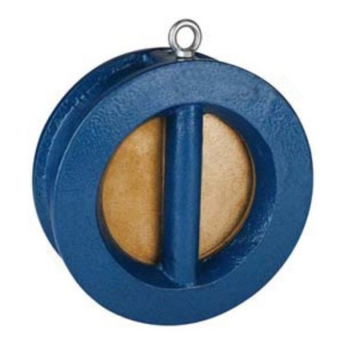 Клапан обратный двустворчатый межфланц. DN250, PN16, Tecofi CB3449, чугун, затвор-сталь нержавеющая