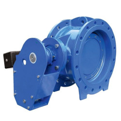 Клапан обратный поворотный фланц. DN800, PN16, Tecofi CP4241, чугун, затвор-чугун ковкий, с гидр.про