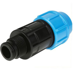 Клапан обратный поворотный резьб. 1", PN13, Джилекс, пластик, затвор-пластик