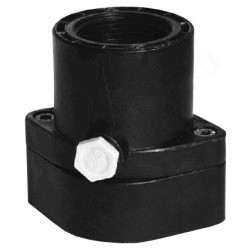 Клапан обратный одностворчатый резьб. 2", PN10, Grundfos, ПВХ, затвор-композит