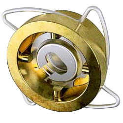 Клапан обратный осевой межфланц. DN32, PN16, ADL ГРАНЛОК CVS18, латунь, затвор-сталь нержавеющая