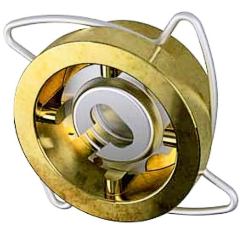 Клапан обратный осевой межфланц. DN32, PN16, ADL ГРАНЛОК CVS18, латунь, затвор-сталь нержавеющая