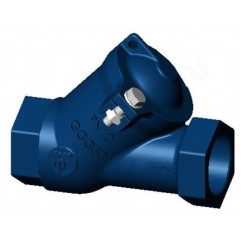 Клапан обратный шаровой резьб. 2", PN10, Tecofi CBL4141, чугун, затвор-чугун ковкий