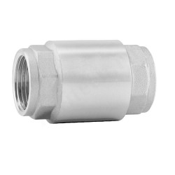 Клапан обратный осевой резьб. 2", PN16, WAAG, латунь, затвор-латунь