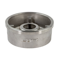 Клапан обратный осевой межфланц. DN32, PN40, Ридан NVD 812R, сталь нержавеющая, затвор-сталь нержаве