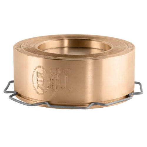 Клапан обратный осевой для сточных вод межфланц. DN80, PN16, ADL ГРАНЛОК CVS16, бронза, затвор-сталь