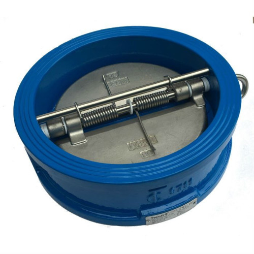 Клапан обратный двустворчатый межфланц. DN40, PN25, Tecofi CB4450, чугун, затвор-чугун ковкий