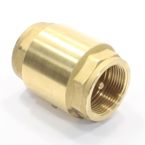 Клапан обратный осевой резьб. 1 1/4", PN35, General Fittings 7Y00 J7, латунь, затвор-латунь