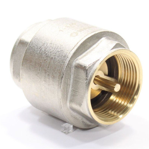 Клапан обратный осевой резьб. 1 1/4", PN16, WAAG, латунь, затвор-латунь