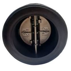 Клапан обратный двустворчатый межфланц. DN250, PN16, Ридан ЗОД, чугун, затвор-сталь нержавеющая