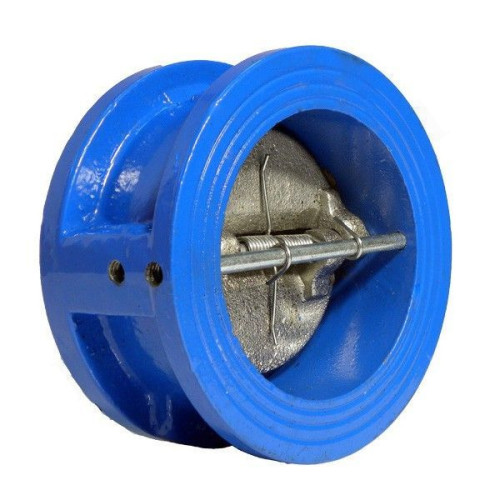 Клапан обратный двустворчатый межфланц. DN50, PN16, Tecofi CB3449, чугун, затвор-сталь нержавеющая